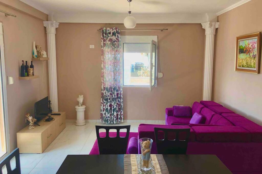 Spectacular Seaview Apartment Vlorë Esterno foto